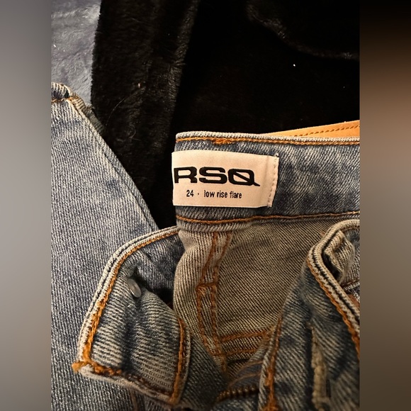 I bought these RSQ jeans, they are very flattering on but I am to short. - Picture 2 of 2